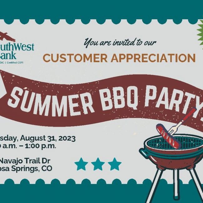 Pagosa Springs Customer Appreciation Summer BBQ Party