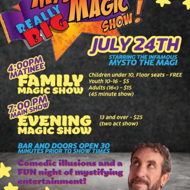 Mysto the Magi – Really Big Magic Show!