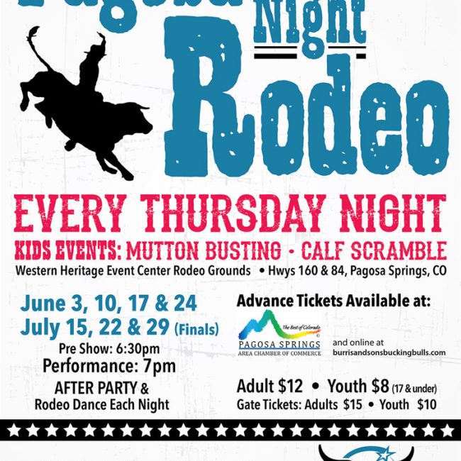 Pagosa Night Rodeo at Western Heritage Event Center